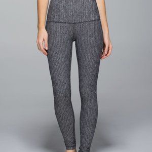 Lululemon Wunder Under Pant (Roll Down) Coco Pique